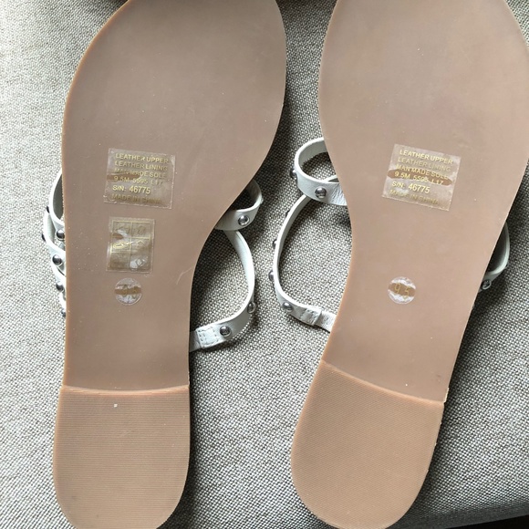 Tory Burch Patos Studded Leather Sandals - Picture 4 of 4